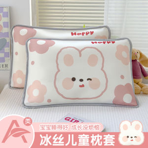 Class a Cartoon Tencel Pillowcase Childrens Ice Silk Pillow Cover Baby Pillowcase Summer Cute Student Pillow Core Inner Case
