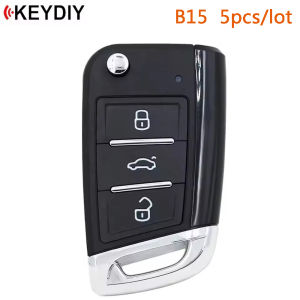 5pcs/lot KEYDIY B15 Universal Remote Key for Volkswagen Style KD B Series for KD900 Kd-x2 KD Mini Key Programmer 3 Buttons