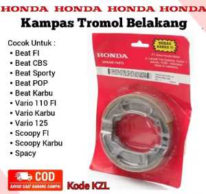 kampas rem belakang tromol Vario beat spacy Honda AHM kualitas setara ori