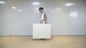 Folding Table 6FT 180CM Outdoor Garden Foldable Table White Steel Residential grade table Heavy Duty Outdoor