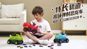 Xe Khủng Long đường đua Kéo Dài kèm 3 xe mini