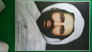POSTER Syech Abdul Qodir Al Jailani BAHAN LUSTER CETAK UV ANTI GORES ANTI PUDAR AWET TANPA PERLU LAMINASI
