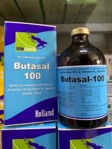 BUTASAL 100ml Butafosfan & Vitamine B12 Tăng lực hồi sức hồi phục nhanh sau bệnh cho chó mèo gà lợn trâu bò dê cừu