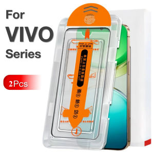 2Pcs Screen Protector Film For VIVO Y19 Y19S Y29 Y29S Y39 Y300 GT Y04 Tempered Glass Dust-Free Accessories Easy Installation