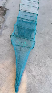 Lồng bát quái bắt các loại cá tôm ếch ở Sông Suối 18 Khung - Dài 55m ( Kích thước Ngang 45cm Cao 30cm ) MS 666.