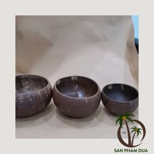 CHÉN GÁO DỪA SIZE M ĐƯỜNG KÍNH 12 ĐẾN 13CM PHONG CÁCH MỘC MẠC ĐỰNG RAU CỦ QUẢ