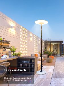 MOYE | Solar Powered High-end Marble Base Smart Outdoor Lighting