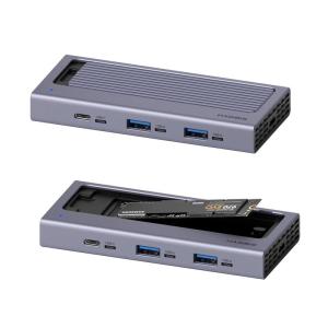 Hagibis | NVMe to Type-C External SATA SSD Enclosure