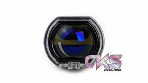 CR7 Projie Biled 45 Inch Blue Lensa C671 Pro Lampu Biled Cahaya Flat Dengan Kipas Pendingin