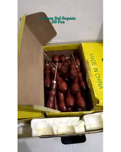 Jarum Sol Sepatu 30 Pcs /Jarum Jahit Sol Sepatu Kayu B