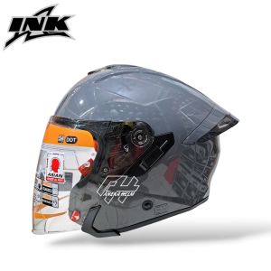 Helm INK TERRA 2 Solid | double visor | ink original | helm hall face