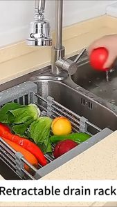 Multifunctional Drain Racks: A Compact Kitchen Storage Solution