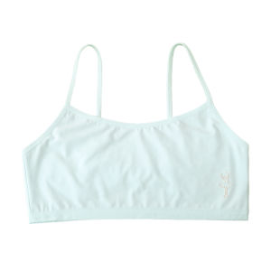 MiiOW | Pure Cotton Childrens Underwear Stage One Elementary School Girls Vest Thin Model Cup Cotton Fabric Girls Small Vest