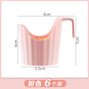 Bộ 6 Đế Cốc Nhựa Dày Dùng Một Lần Cho Văn Phòng Chống Bỏng Cách Nhiệt Đế Cốc Giấy Đồ Dùng Vệ Sinh Cá Nhân Dụng Cụ Lưu Trữ