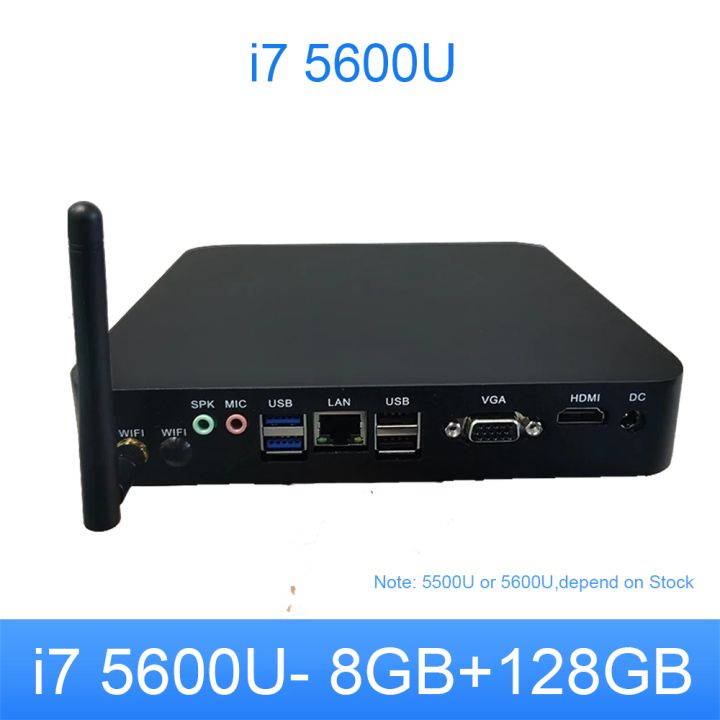 NEW Mini PC Computer Intel Core I3 5005U I5 5200U I7 5500U 8GB RAM ...