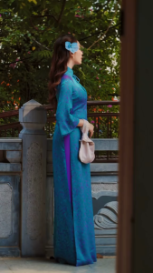 [ Thái Tuấn] Vải gấm  trúc may áo dài đầm váy dự tiệc cao cấp khổ 1m6