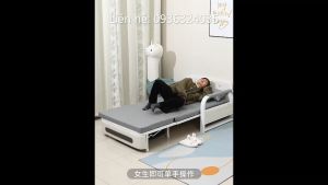 Sofa giường thông minh vải nano có hộc chứa đồ sofa giường đa năng KT 0.8x1m9