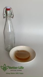 Chai Thủy Tinh Nắp Gài Tạo Ga Làm F2 Kombucha Mật Ong