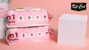 Kit Cat 5 in 1 Cat Wipes 80s (Single / Carton - 12 Packs)