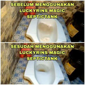 SERBUK OBAT WC MAMPET PENUH TANPA SEDOT WC