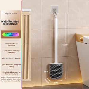 Joybos | Toilet Brush Wall-Mounted No-Dead-Corners Cleaning Tool