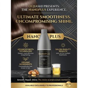 NANOPLUS straightening treatment. Formaldehyde free. NEW FORMULA.