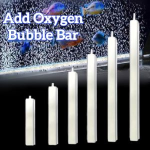 4-16inches Aquarium Air Bubble Stone Bar Fish Tank Air Bubble Curtain Strip For Aquatic Air Pump Accessories