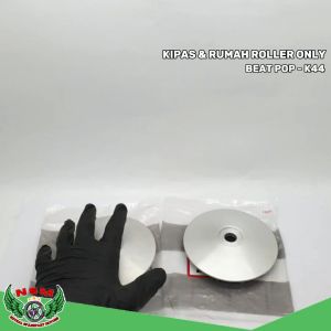 Paket 2 item rumah roller only beat pop K44 + kipas rumah roller vario 110 f1 / beat deluxe beat f1 esp / scoopy f1 esp