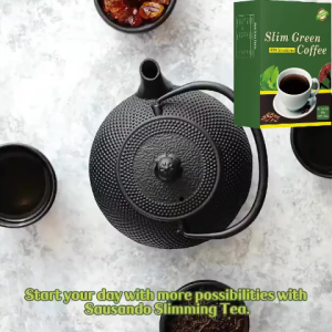 Slim Green Coffee - Weight Loss Quickly 7 Days 3-5 KG - Slimming Product Kopi Kurus Badan 瘦身咖啡 无糖0脂 燃脂排油速溶 减肥咖啡