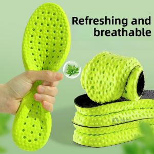 LINGMIAO | Cool & Breathable Mens Insoles with Deodorizing and Fragrance