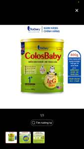 Sữa Colosbaby Gold 1+_800gr ( Date 2027 có tích điểm đổi quà