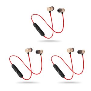 1-4pcs Bluetooth Earphone Sports Neckband Magnetic Wireless Earphones Stereo Earbuds Music Headphones With Mic For Xiaomi