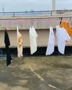 Gantungan Baju Tali Jemuran 5 Meter - Elastis & tidak mudah putus