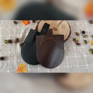 Túi Nam Phong Cách Viking Giả Da Thời Trung Cổ Có Dây Rút Túi Đeo Thắt Lưng Cổ Điển Dành Cho LARP Túi Đựng Xúc Xắc Chủ Đề Thời Trung Cổ