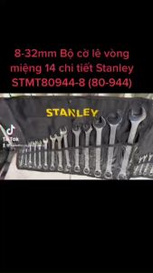 8-32mm Bộ cờ lê vòng miệng 14 chi tiết Stanley STMT80944-8 (80-944)