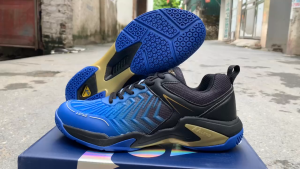 Giày pickleball cầu lông bóng chuyền Lefus L029 Xanh đen