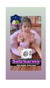 Sofa Harvey & Sofa Belajar Duduk Bayi