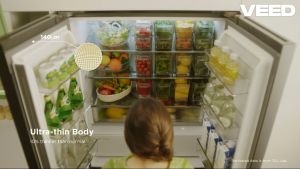 TCL 515L Free Built In Series 4 Door Refrigerator Convertible Zone Pure Fresh Ultra Space 515 Fridge TR-C515AGP Peti Sejuk