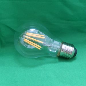 Dycorra LED Filament A60 Bulb (Dimmable) E27 8W Warm Retro Edison Clear Glass Bulb Lamp Vintage