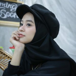 Topi Apolo Dewasa Hijab Korea Laki & Perempuan