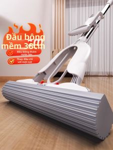 Maryya | Water Absorbing Hand-Free Cleaning Folding Sponge Mop