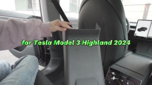 Bọc Bảo Vệ Chống Đá Chân Hàng Ghế Sau Tesla Model Y Juniper 2025 Tấm Chắn Bảo Vệ Trẻ Em Cho Model 3 Highland - Dưới Cửa Gió Phía Sau