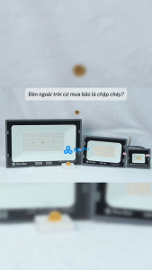 (Rạng Đông) Đèn pha LED 10W 20W 30W 50W 70W Ánh sáng trắng 6500K vàng 3000K Dùng điện 220V CP10