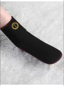 Foot Heat Massager Hot Compresses Vibration Massager Breathable Material USB Foot and Ankle Joint Hot Compress Protection 