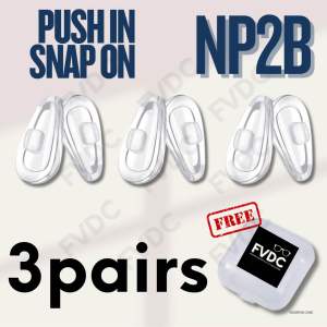 FVDC Push in Eyeglasses nose pad replacements Airbag nose pads Premium nose pad replacements Silicone nose pads Comfortable eyewear solutions Anti-slip nose pads