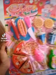 Mainan Set Edukasi Pizza Cookies Happy Family B610 | Mainan Pizza Pizza.an Anak Perempuan Set Lengkap Ada Ice Cream Dan Hotdog | Mainan Murah Dan Bagus Bahan Plastik Mainan Makanan Fast Food Cepat Saji