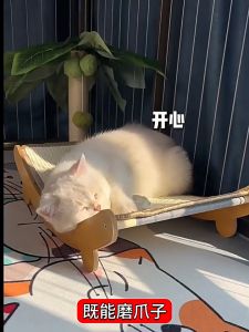 ที่ลับเล็บเปลนอน ที่นอนแมว ขนาดใหญ่ กระดานลับเล็บแมว แผ่นข่วน ปลีก/ส่ง