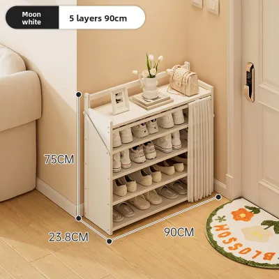 ZHUSHANXIA | Multilayer Easy Fold Dustproof Narrow Space Shoe Cabinet