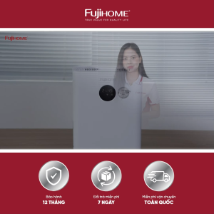 Máy hút ẩm bán dẫn mini tích hợp lọc không khí Fujihome DHP05-MINI – Peltier kép 2-trong-1 - Bảo hành điện tử toàn quốc