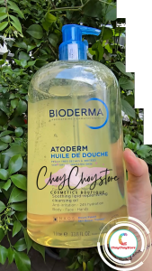 Dầu Tắm  Bioderma Atoderm Huile De Douche 100mL & 1000mL Giúp Làm Sạch Làm Dịu & Dưỡng Ẩm Dành Cho Da Khô Da Nhạy Cảm